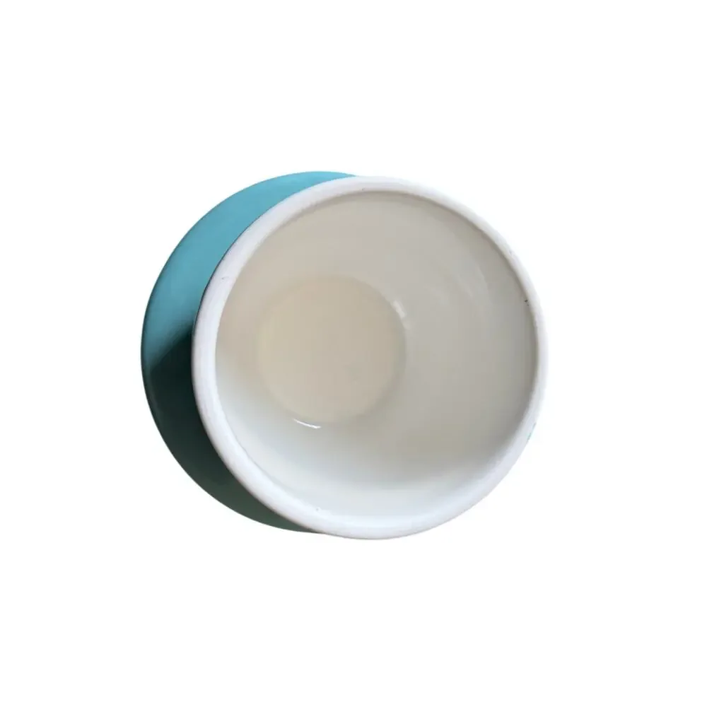 Sweese Ceramic French Butter Crock - Teal Blue